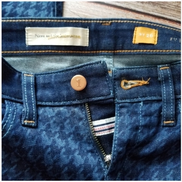 Pilcro letterpress 26 Fit serif dark skinny jeans - Picture 4 of 6